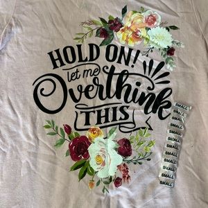 Gildan brand new T-shirt, size small light pink